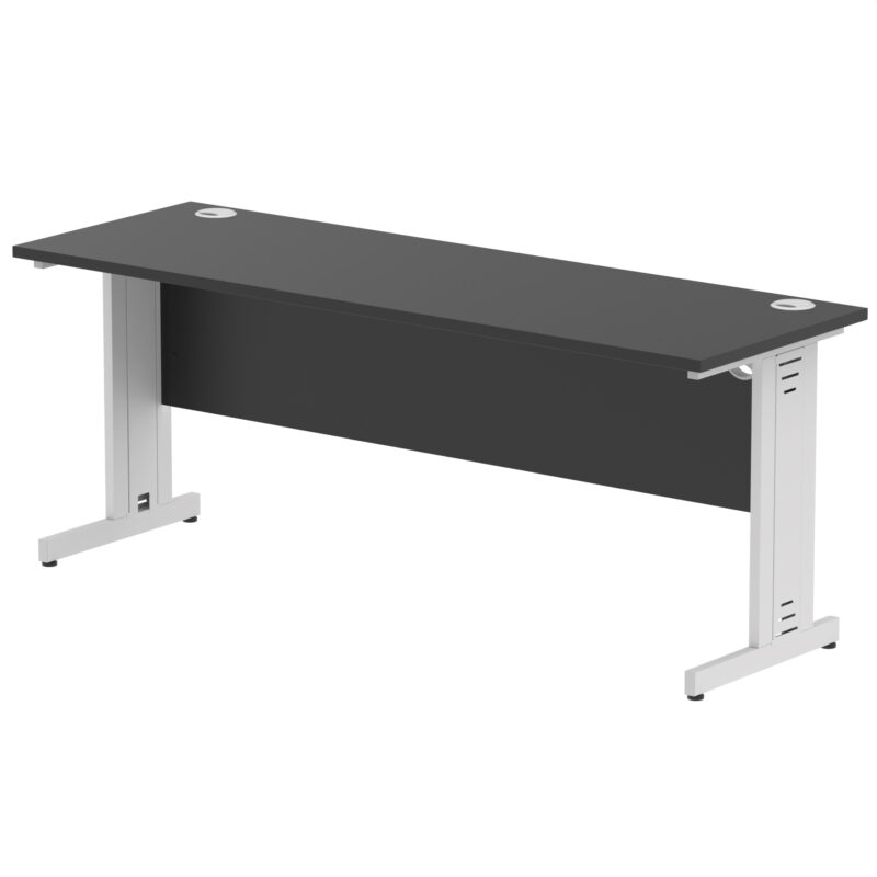 Pace 1800mm Slimline Desk Cable Managed Leg - Image 13