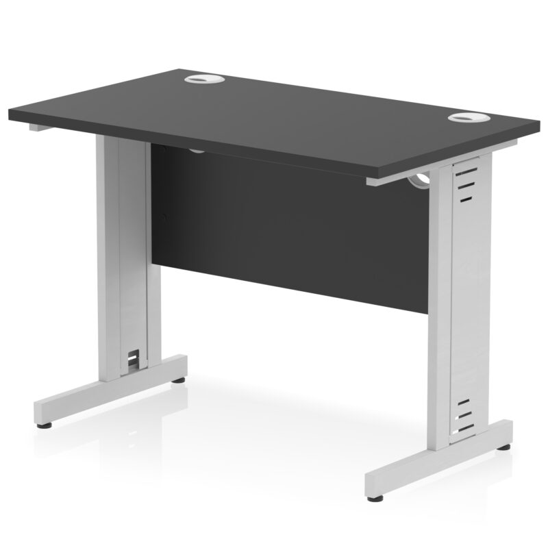 Pace 1000mm Slimline Desk Cable Managed Leg - Image 13