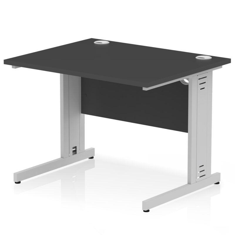 Pace 1000mm Straight Desk Cable Managed Leg - Image 97