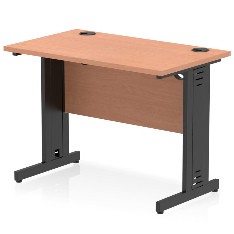 Pace 1000mm Slimline Desk Cable Managed Leg - Image 15