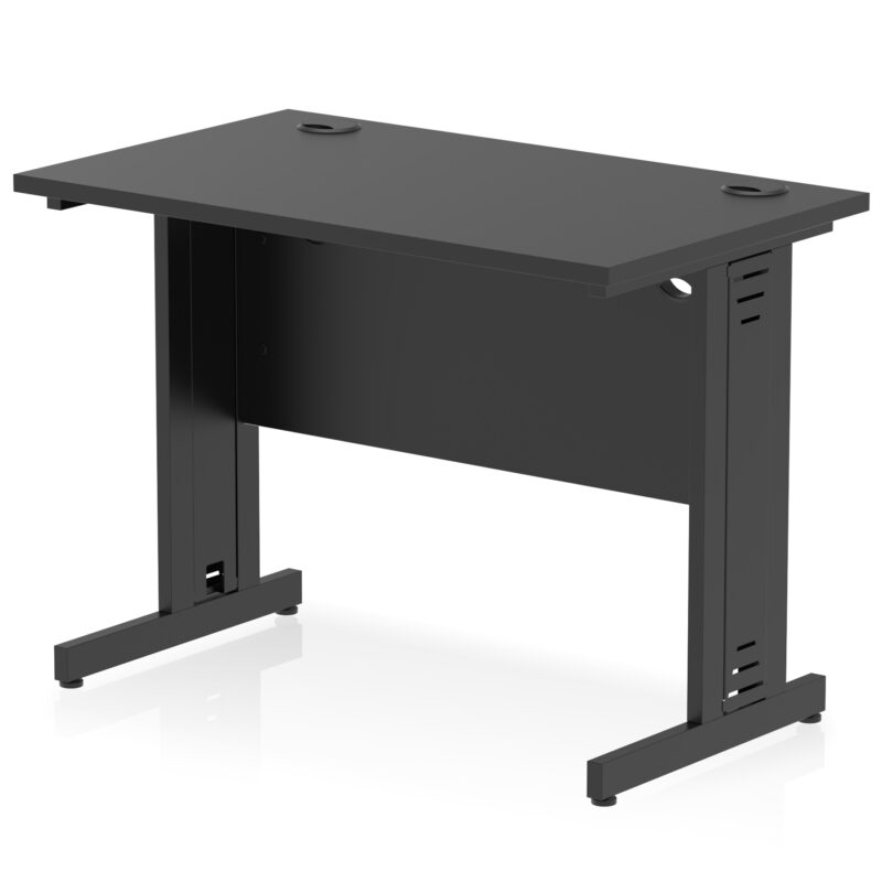 Pace 1000mm Slimline Desk Cable Managed Leg - Image 16