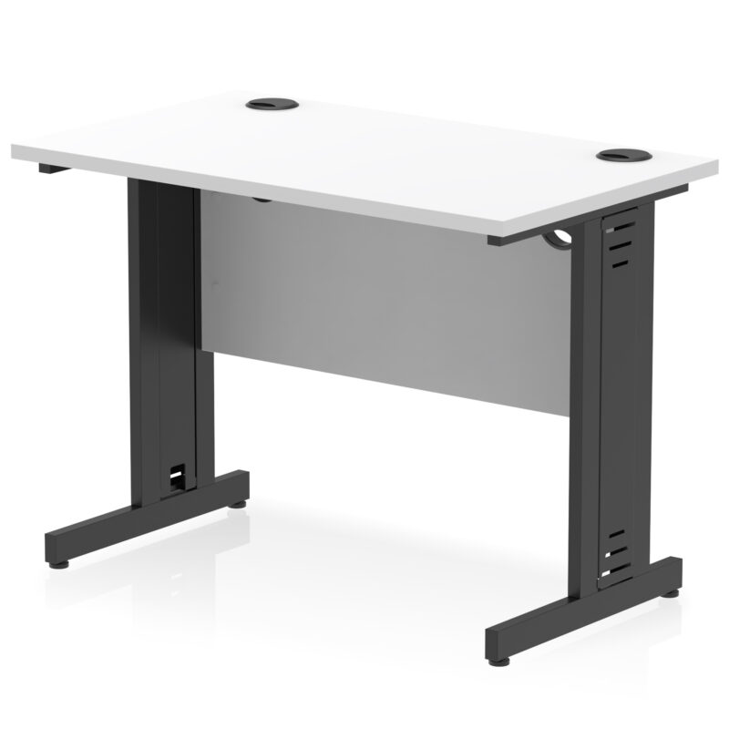Pace 1000mm Slimline Desk Cable Managed Leg - Image 21