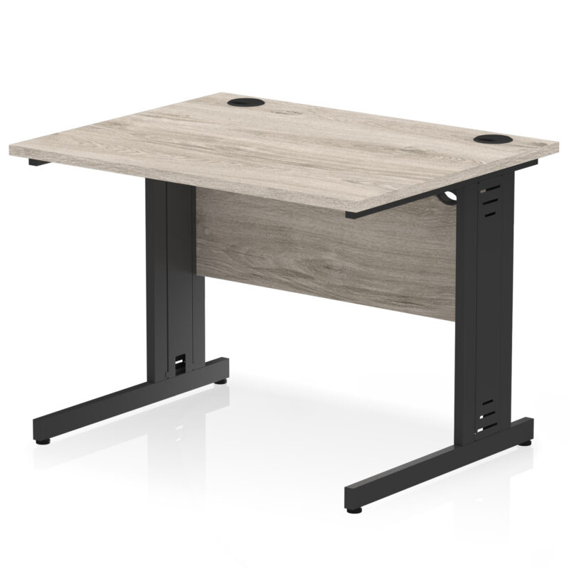 Pace 1000mm Straight Desk Cable Managed Leg - Image 101