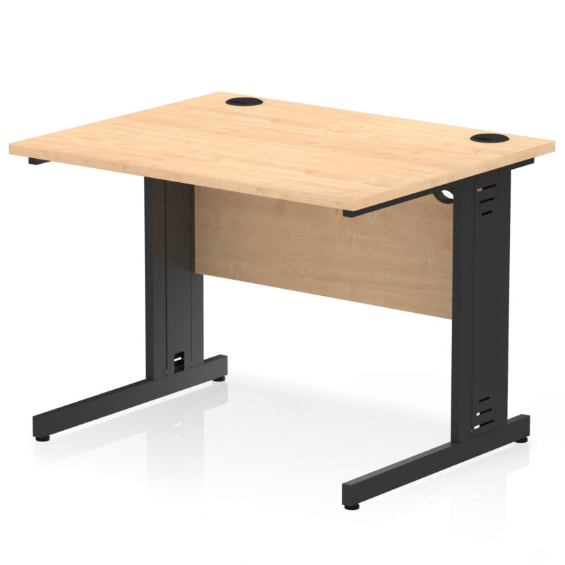 Pace 1000mm Straight Desk Cable Managed Leg - Image 102