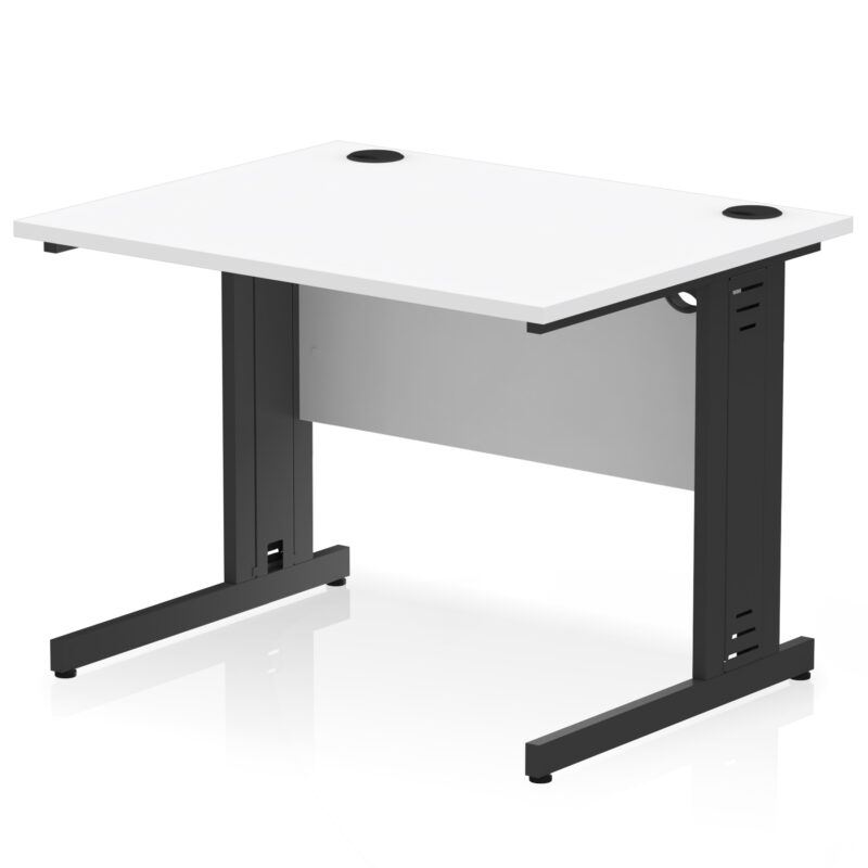 Pace 1000mm Straight Desk Cable Managed Leg - Image 105