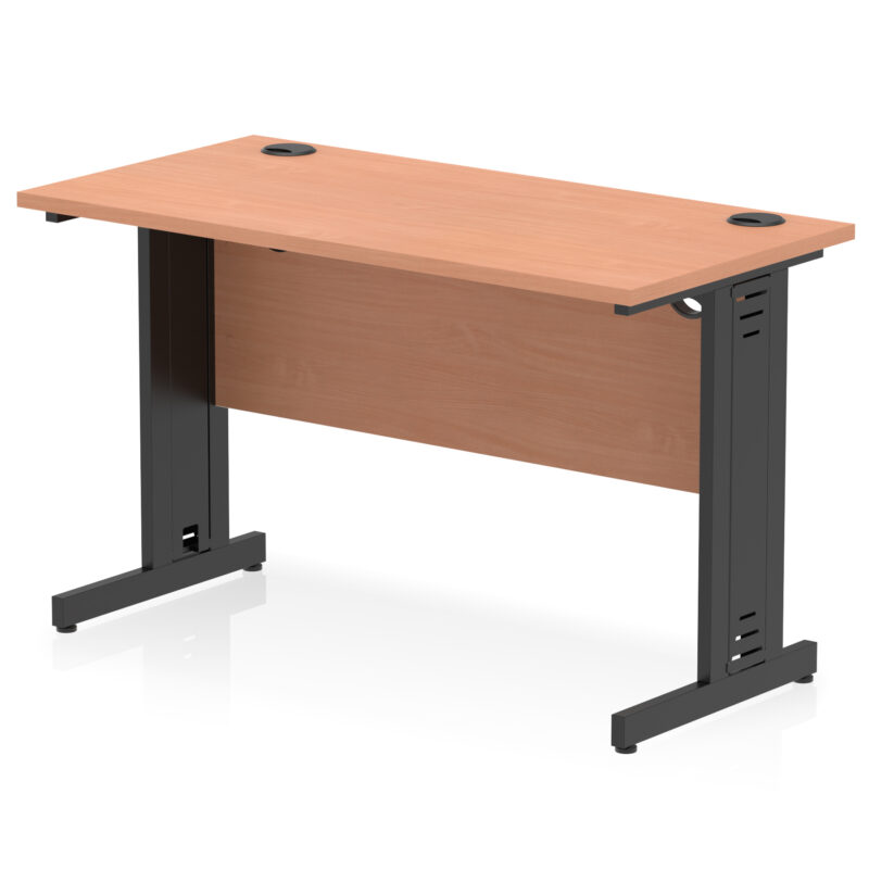 Pace 1200mm Slimline Desk Cable Managed Leg - Image 16