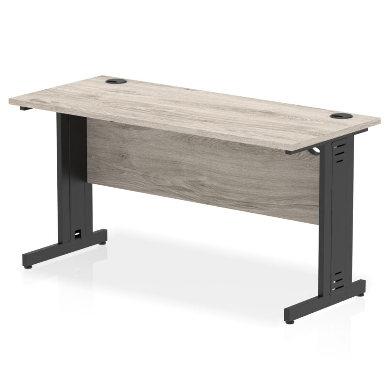 Pace 1400mm Slimline Desk Cable Managed Leg - Image 17