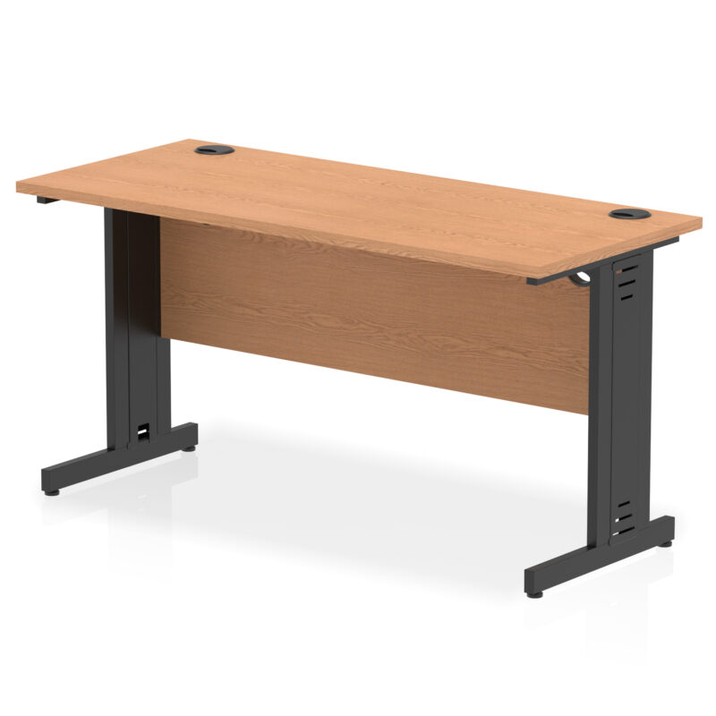 Pace 1400mm Slimline Desk Cable Managed Leg - Image 19