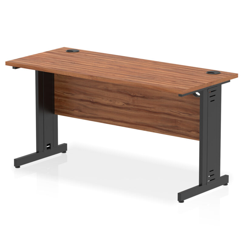 Pace 1400mm Slimline Desk Cable Managed Leg - Image 20