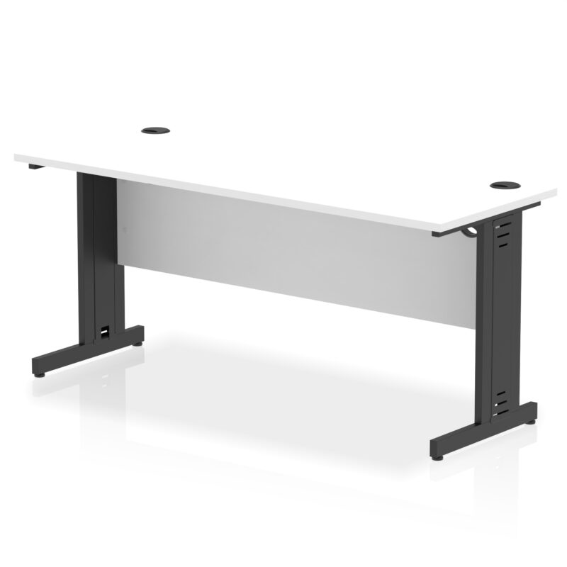Pace 1600mm Slimline Desk Cable Managed Leg - Image 21