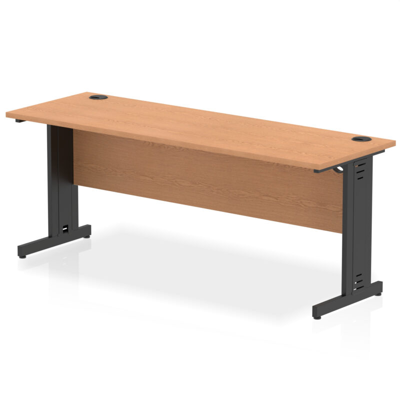 Pace 1800mm Slimline Desk Cable Managed Leg - Image 19