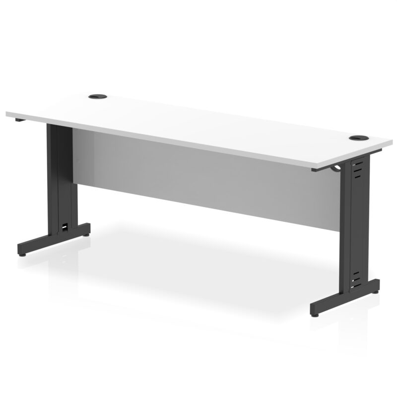 Pace 1800mm Slimline Desk Cable Managed Leg - Image 21