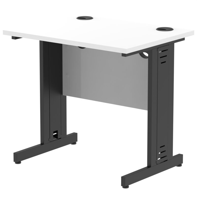 Pace 800mm Slimline Desk Cable Managed Leg - Image 21