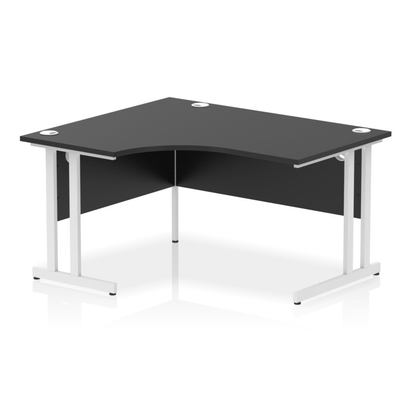 Pace 1400mm Left Crescent Desk Cantilever Leg - Image 21