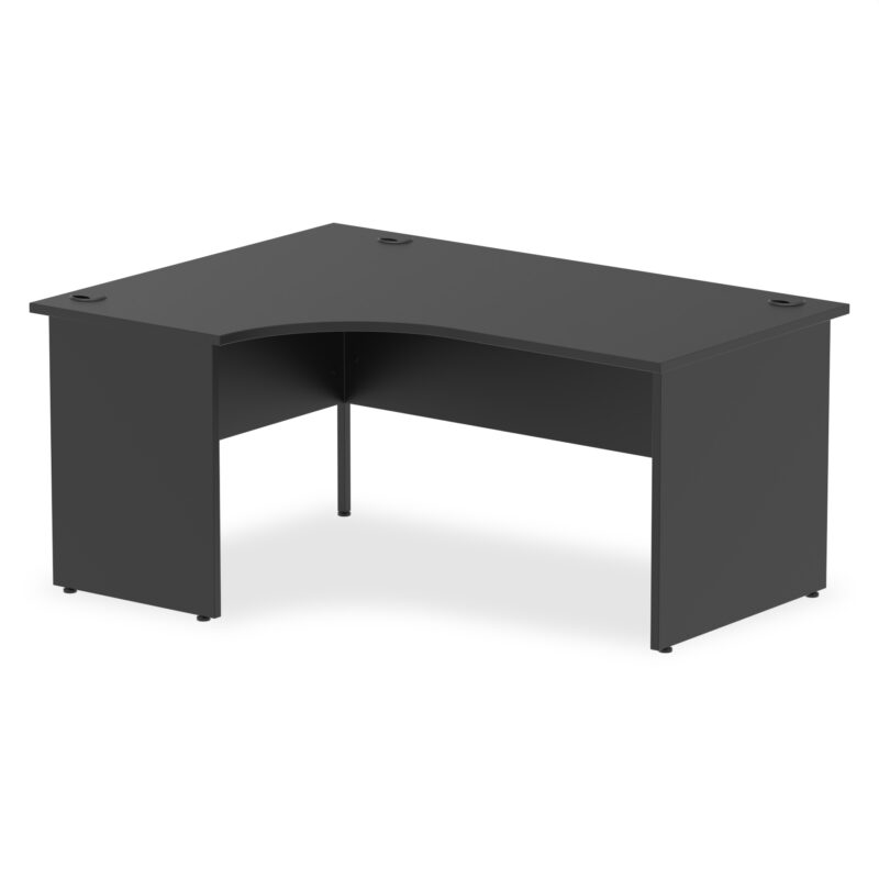 Pace 1600mm Left Crescent Desk Panel End Leg - Image 12