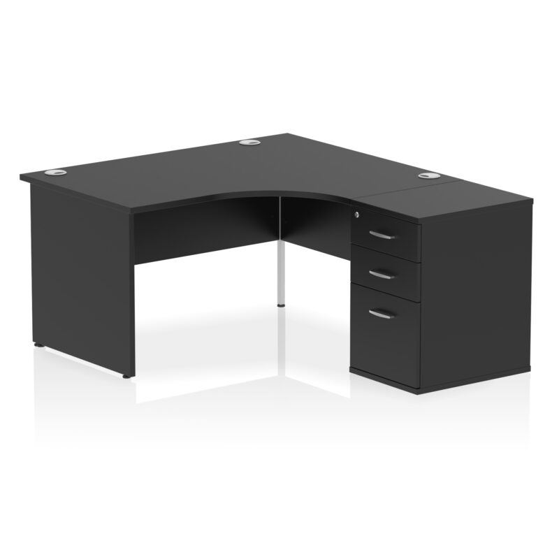 Pace Panel End Crescent Desk Workstation - Image 63