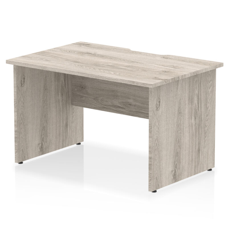 Pace Scalloped Edge 1200mm Straight Desk Panel End Leg - Image 3