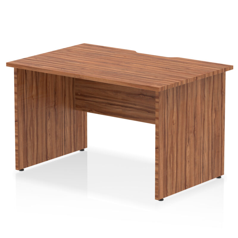 Pace Scalloped Edge 1200mm Straight Desk Panel End Leg - Image 6
