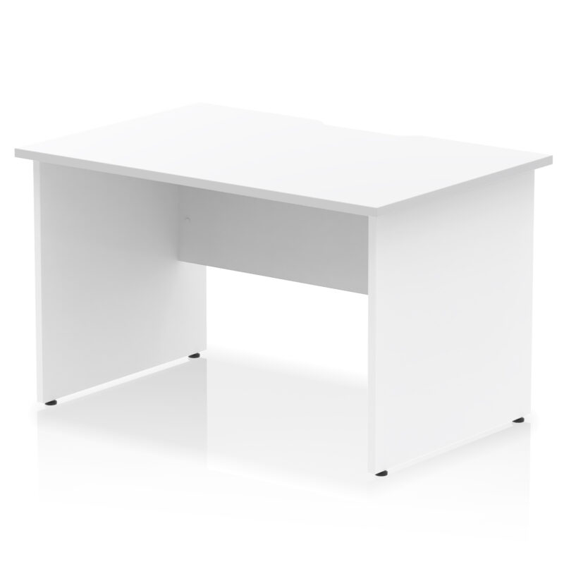 Pace Scalloped Edge 1200mm Straight Desk Panel End Leg - Image 7
