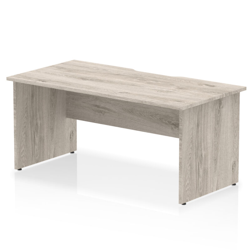 Pace Scalloped Edge 1600mm Straight Desk Panel End Leg - Image 3