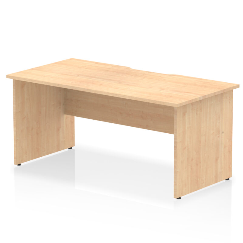 Pace Scalloped Edge 1600mm Straight Desk Panel End Leg - Image 4