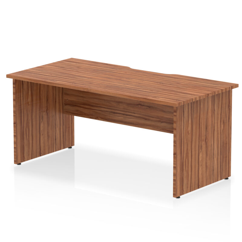 Pace Scalloped Edge 1600mm Straight Desk Panel End Leg - Image 6