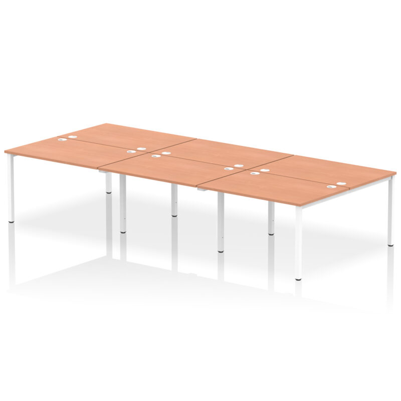 Pace B2B Bench Desk - 6 Person - Image 2