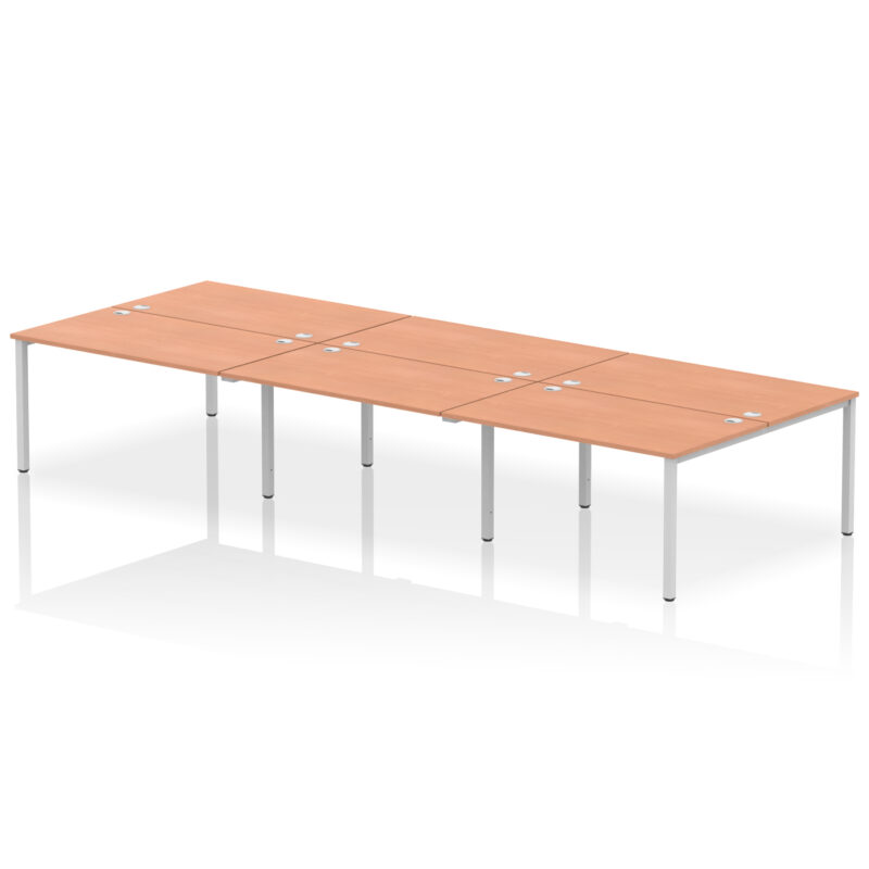 Pace B2B Bench Desk - 6 Person - Image 13
