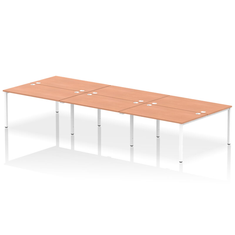 Pace B2B Bench Desk - 6 Person - Image 14