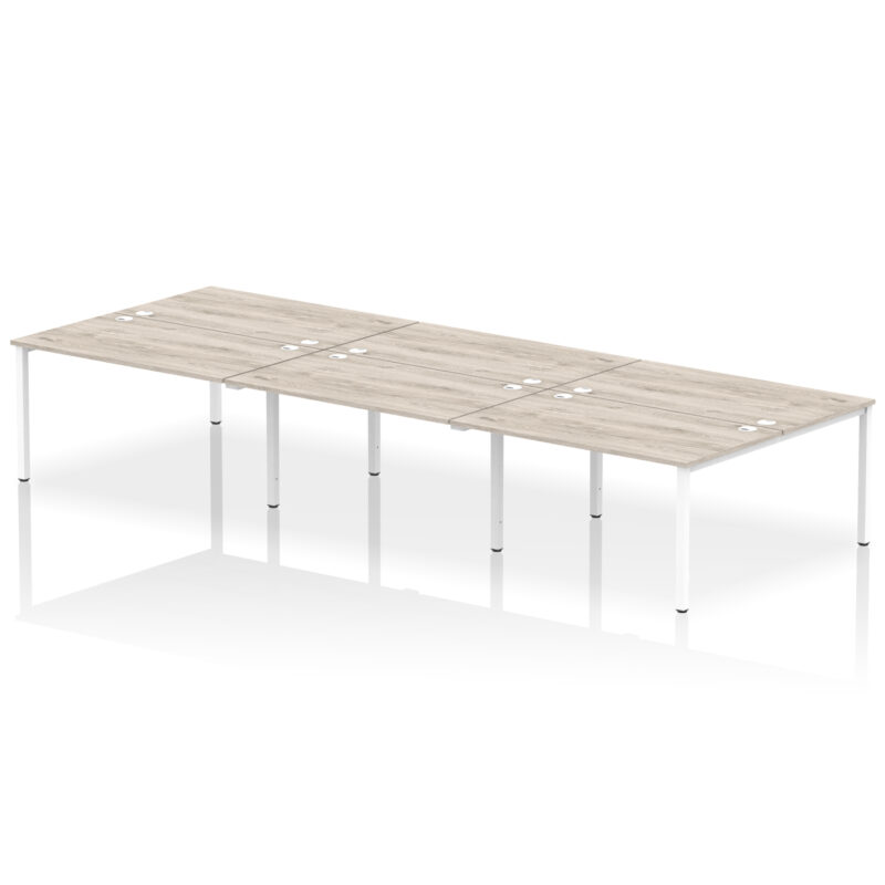 Pace B2B Bench Desk - 6 Person - Image 16