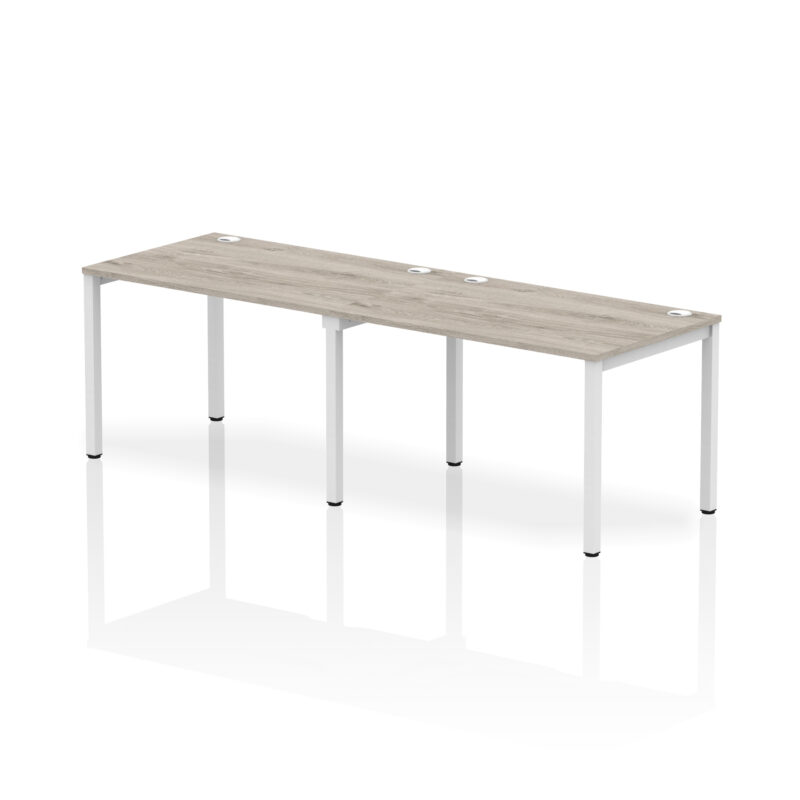 Pace Single Row Bench Desk - 2 Person - Image 4