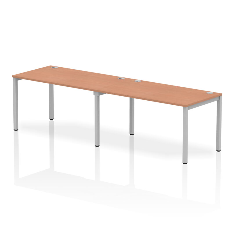 Pace Single Row Bench Desk - 2 Person - Image 13