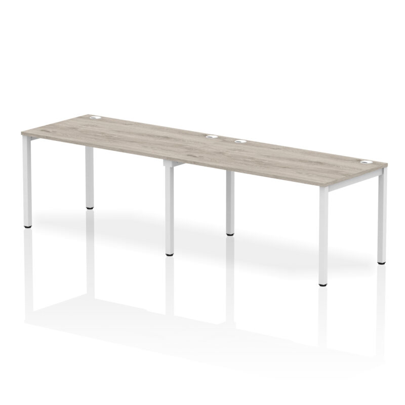 Pace Single Row Bench Desk - 2 Person - Image 16