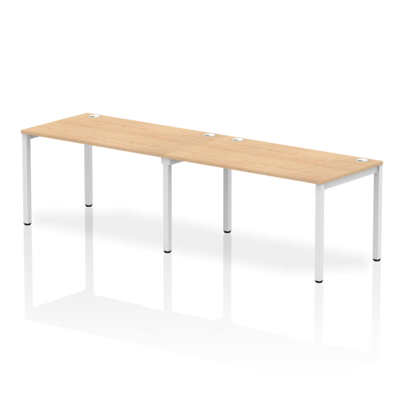 Pace Single Row Bench Desk - 2 Person - Image 18