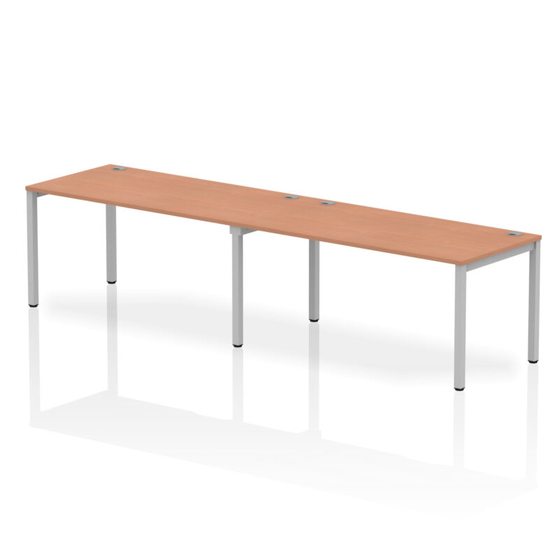 Pace Single Row Bench Desk - 2 Person - Image 25
