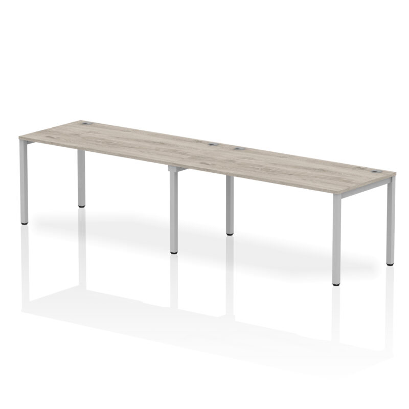 Pace Single Row Bench Desk - 2 Person - Image 27