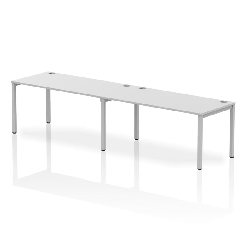 Pace Single Row Bench Desk - 2 Person - Image 35