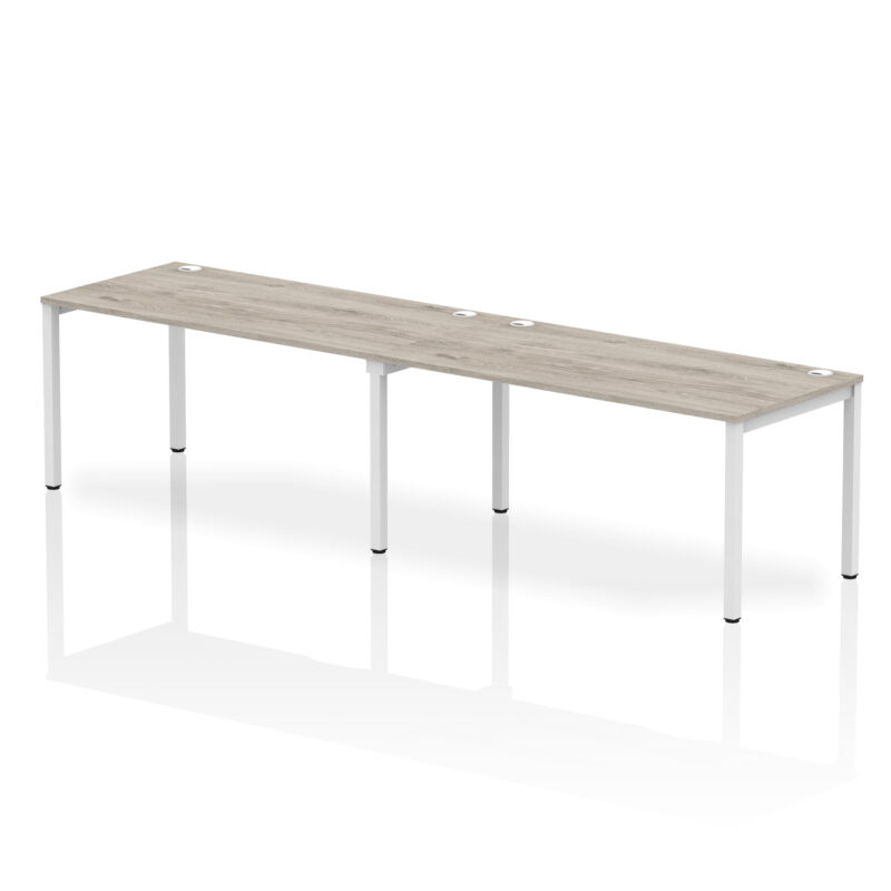 Pace Single Row Bench Desk - 2 Person - Image 28