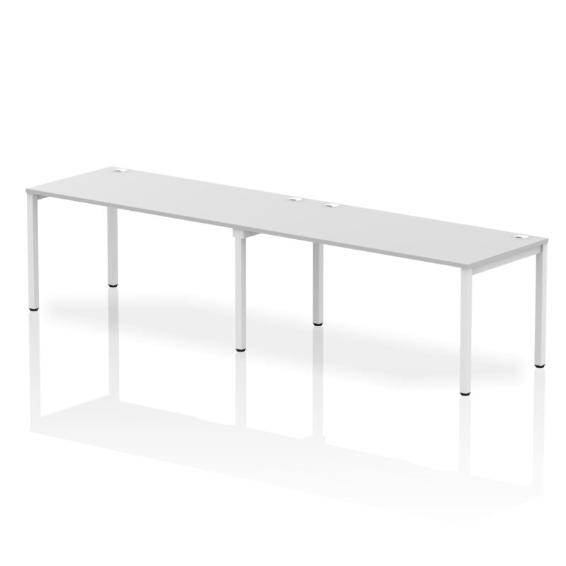 Pace Single Row Bench Desk - 2 Person - Image 36