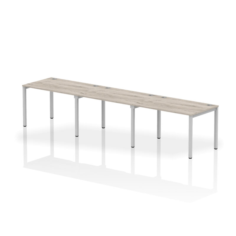 Pace Single Row Bench Desk - 3 Person - Image 3