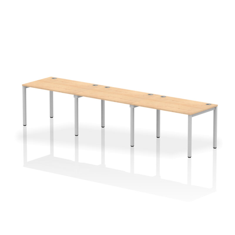 Pace Single Row Bench Desk - 3 Person - Image 5