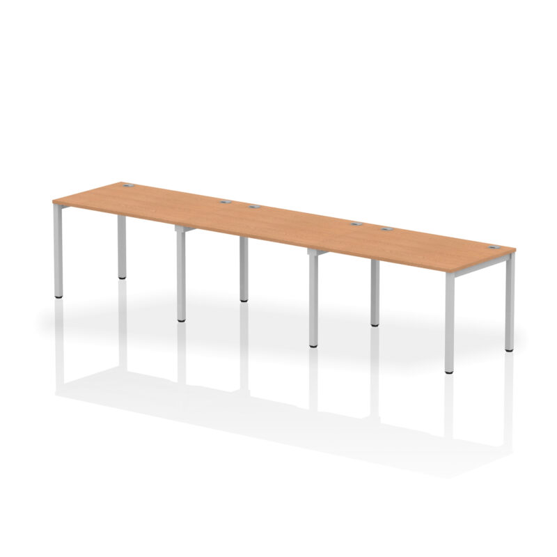 Pace Single Row Bench Desk - 3 Person - Image 7