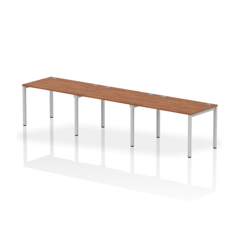 Pace Single Row Bench Desk - 3 Person - Image 9