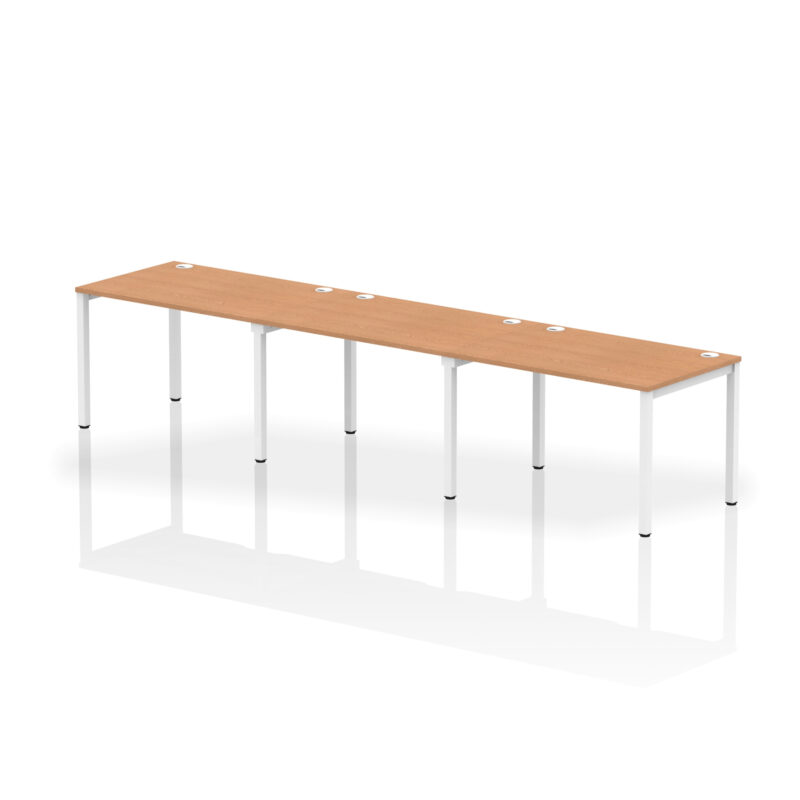 Pace Single Row Bench Desk - 3 Person - Image 8