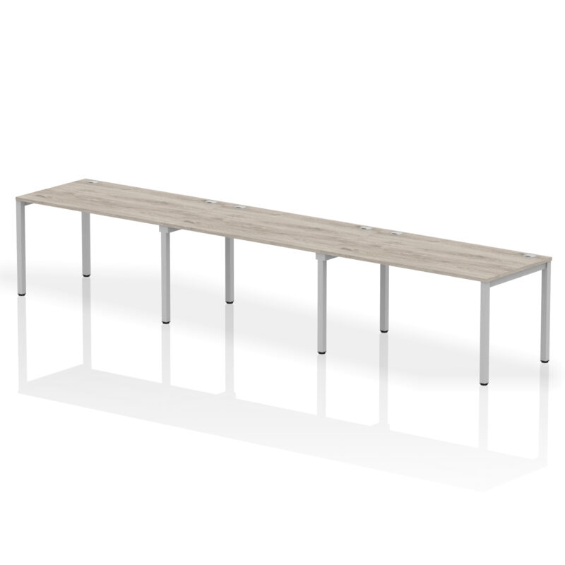 Pace Single Row Bench Desk - 3 Person - Image 15