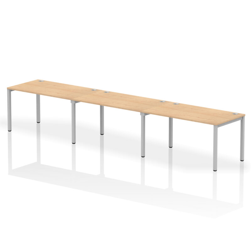 Pace Single Row Bench Desk - 3 Person - Image 17