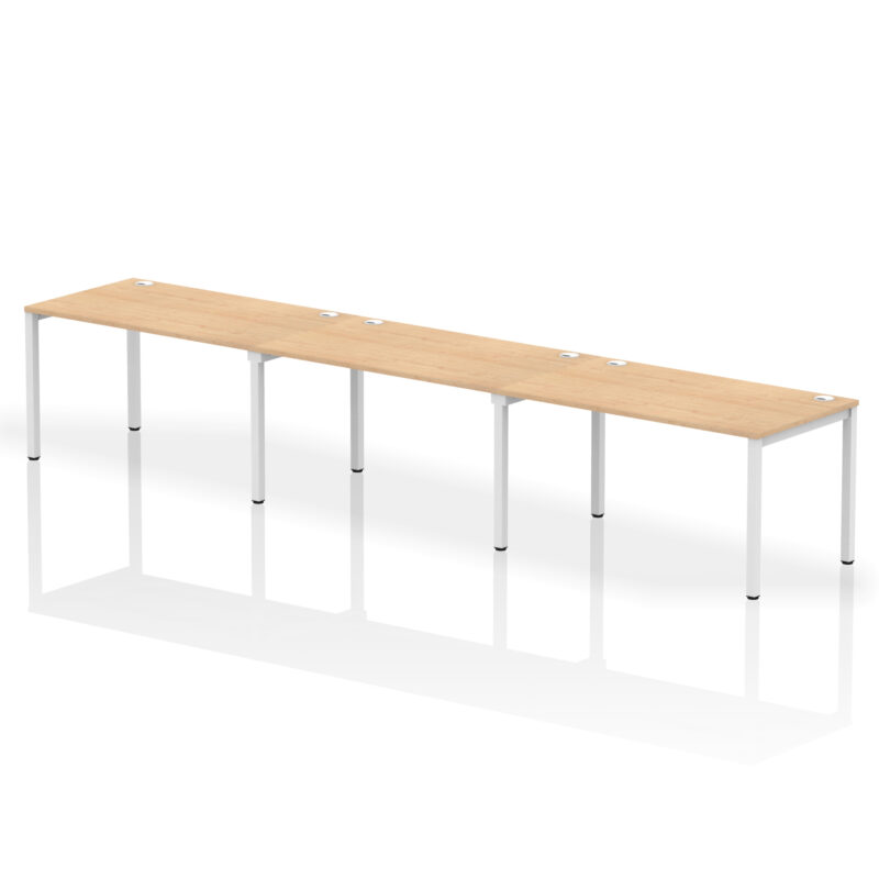 Pace Single Row Bench Desk - 3 Person - Image 18