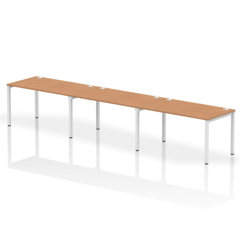 Pace Single Row Bench Desk - 3 Person - Image 20