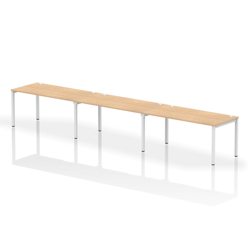 Pace Single Row Bench Desk - 3 Person - Image 30