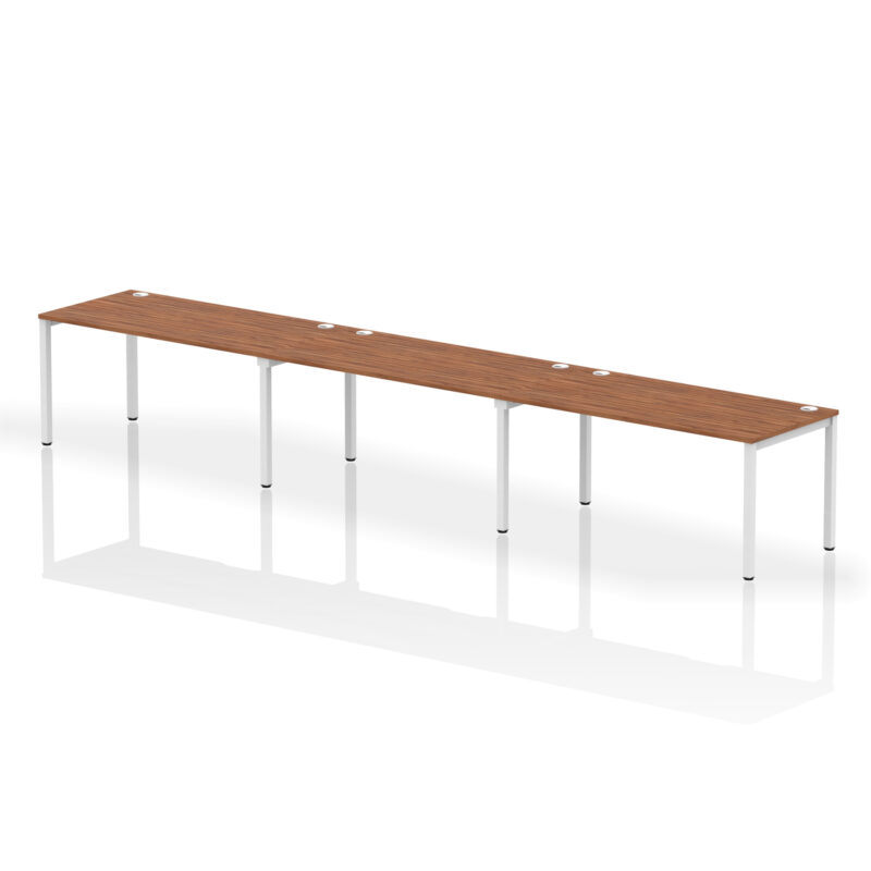 Pace Single Row Bench Desk - 3 Person - Image 34